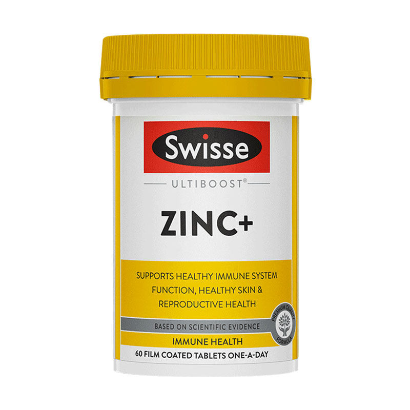 Swisse成人补锌片60粒+效期2029.1+类目维生素/矿物质/营养包