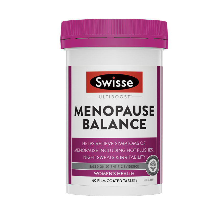 Swisse女性更年期平衡片60粒大豆异黄酮缓解更年期情绪  28.4