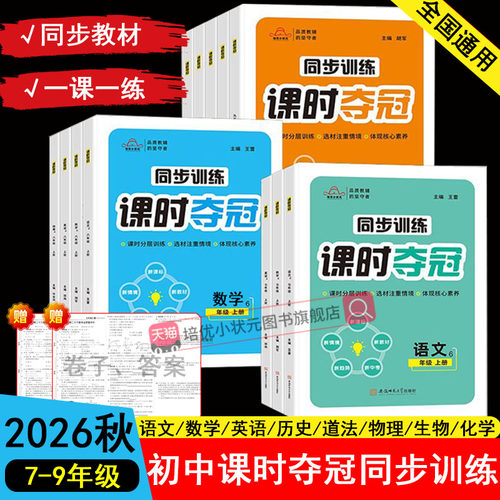 培优小状元初中课时夺冠同步训练