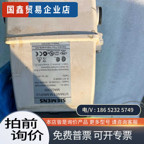 询价：电磁流量计MAG5000包拍