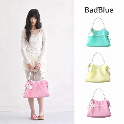 2026夏季新款韩国Badblue果冻包大容量托特包单肩包y2k通勤女包包
