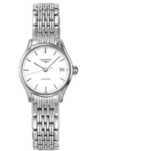 浪琴机械大表盘瑞士女表律雅