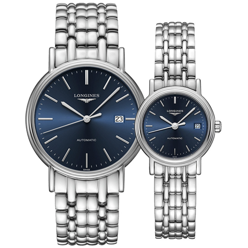 Longines浪琴正品瑰丽系列机械手表男/女情侣对表L4.921.4.92.6