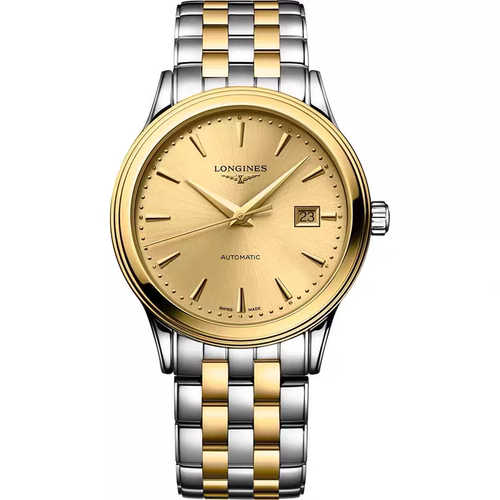 Longines浪琴正品军旗系列自动机械表瑞士男表手表L4.984.3.30.7