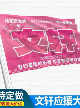 文轩应援大旗碗盆大旗时代少年团刘耀文宋亚轩CP应援旗演唱会应援