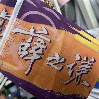 薛之谦应援大旗小帜户外演