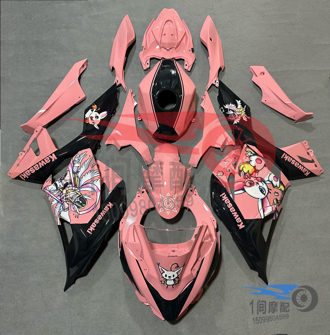 川崎 小忍者400 ninja400 2018-23年 外壳 全车外壳 注塑外壳xg