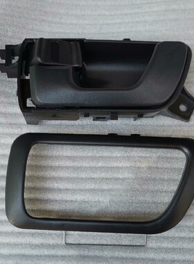 适配三菱帕杰罗V73V77车门内拉手电镀把手开门扣手米色黑色左右