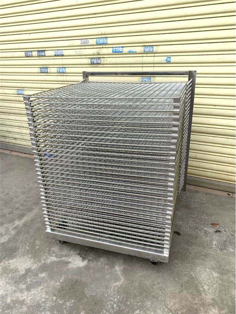 2023不锈钢千层架25层50层仓储货架玻璃丝印网架置物架推拉干燥晾_虎窝淘