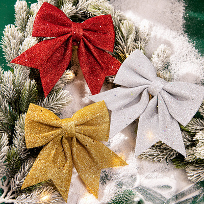 圣诞节大号蝴蝶结酒店商场装饰品