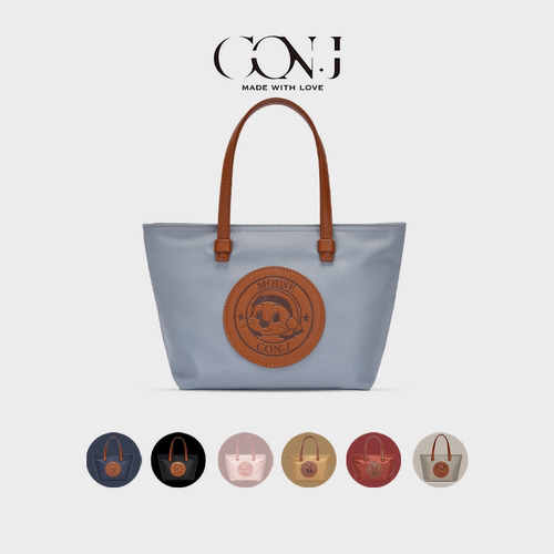 二十周年INS风图案轻便防水拉链休闲手提包中号大容量正品韩版