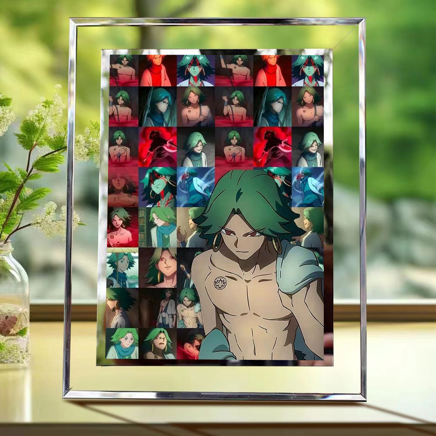 刺客伍六七专属赤牙水晶玻璃相框