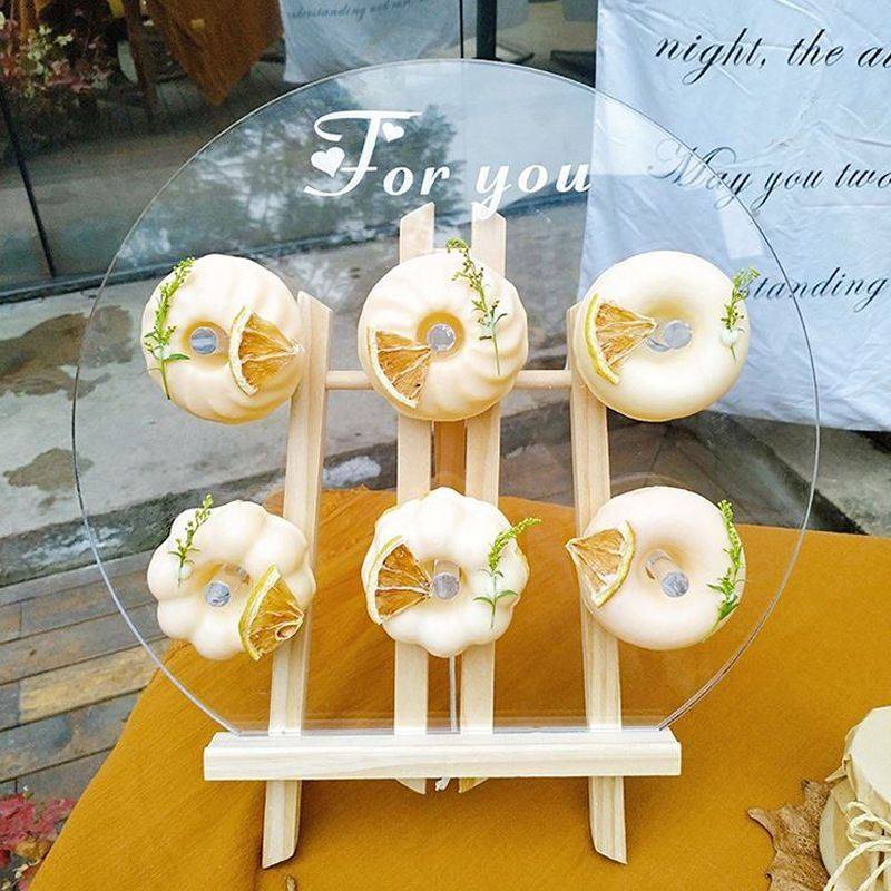 甜甜圈展示架压克力婚庆冷餐摆台架子木架展架甜品台架冰淇陈列架,商业/办公家具,面包架,淘宝优惠券,粉丝福利购,淘宝优惠卷