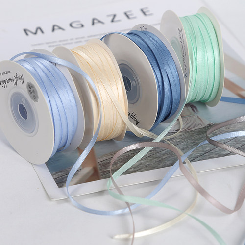 蛋糕装饰丝带缎带花束diy材料包