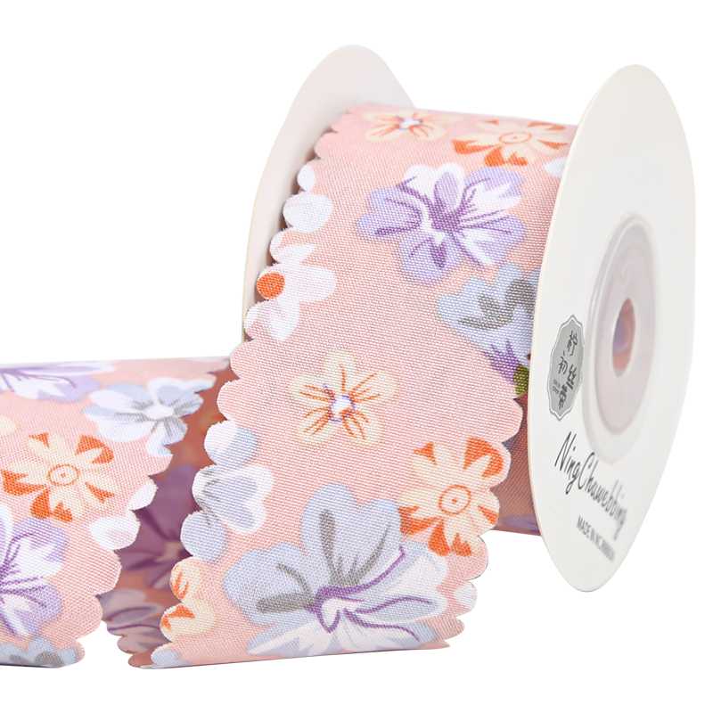 饰品配件梅花包材花边缎带进diy布艺diy手工丝口料绸缎带包装其他