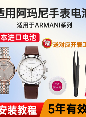 适用阿玛尼手表电池AR-1846 1847 1848 1961 80035 日本进口电子