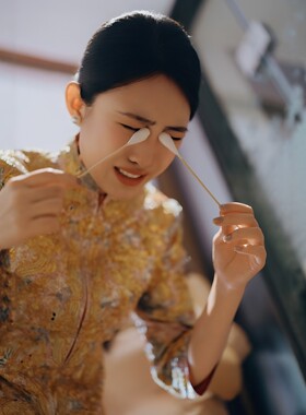 吸水棉头结婚大棉棒婚礼新娘擦眼