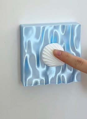 边框套海贝壳开关贴3d打印家居