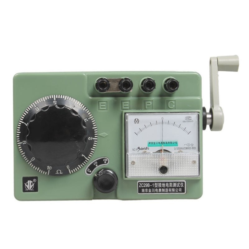 南京金川接地电阻测试仪ZC29B-1/-2接地电阻表ZC-8接地摇表地阻仪