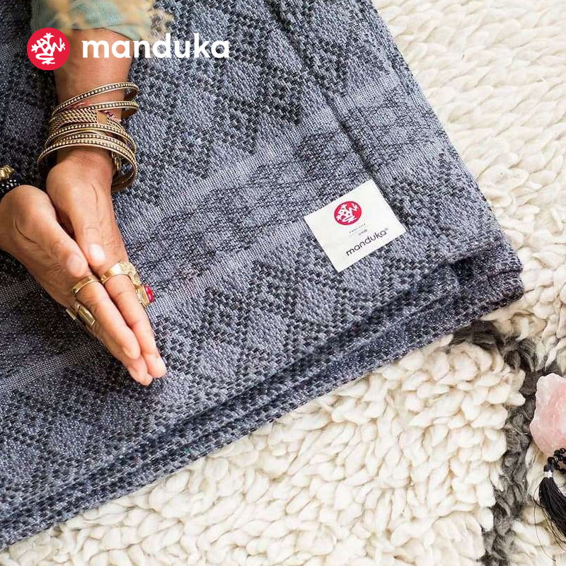 MandukaCottonBlanket柔软亲肤环保秘鲁再生棉质瑜伽毯毛毯