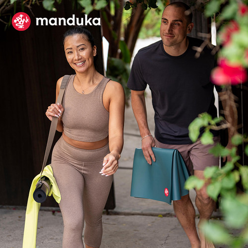 Manduka可折叠便携防滑瑜伽垫