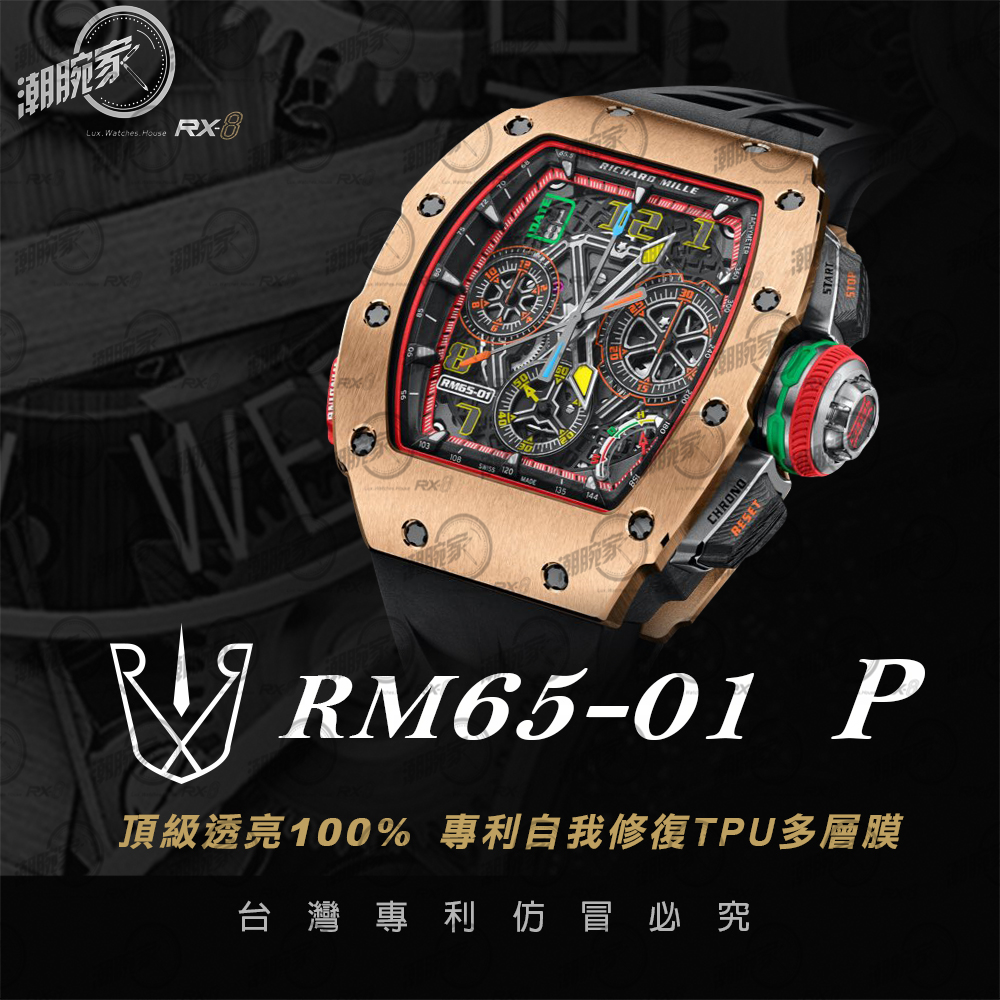 贴膜适用理查德米勒rm65-01系列