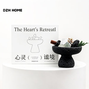 代字行丨心灵谧境晶石扩香套装无火扩香石香薰精油卧室留香茶香