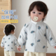 小月龄宝宝棉服保暖上衣春装 婴幼童小外套厚款 婴儿夹棉衣服春秋季