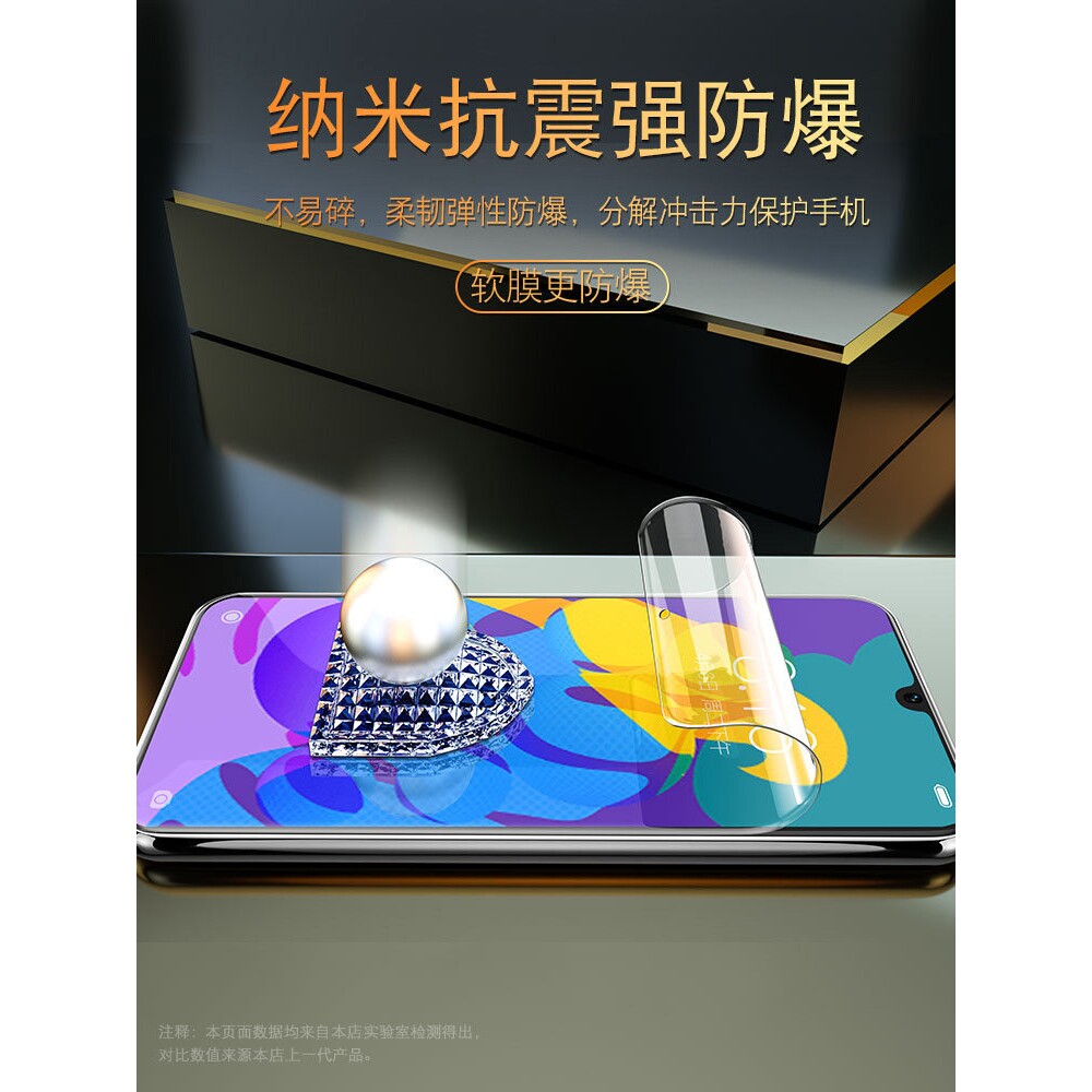 德国蓝猩适用华为荣耀play4tpro钢化膜paly4t水凝plαy手机honor贴膜tpor全屏pro保护piay软膜playt1tplay/Po