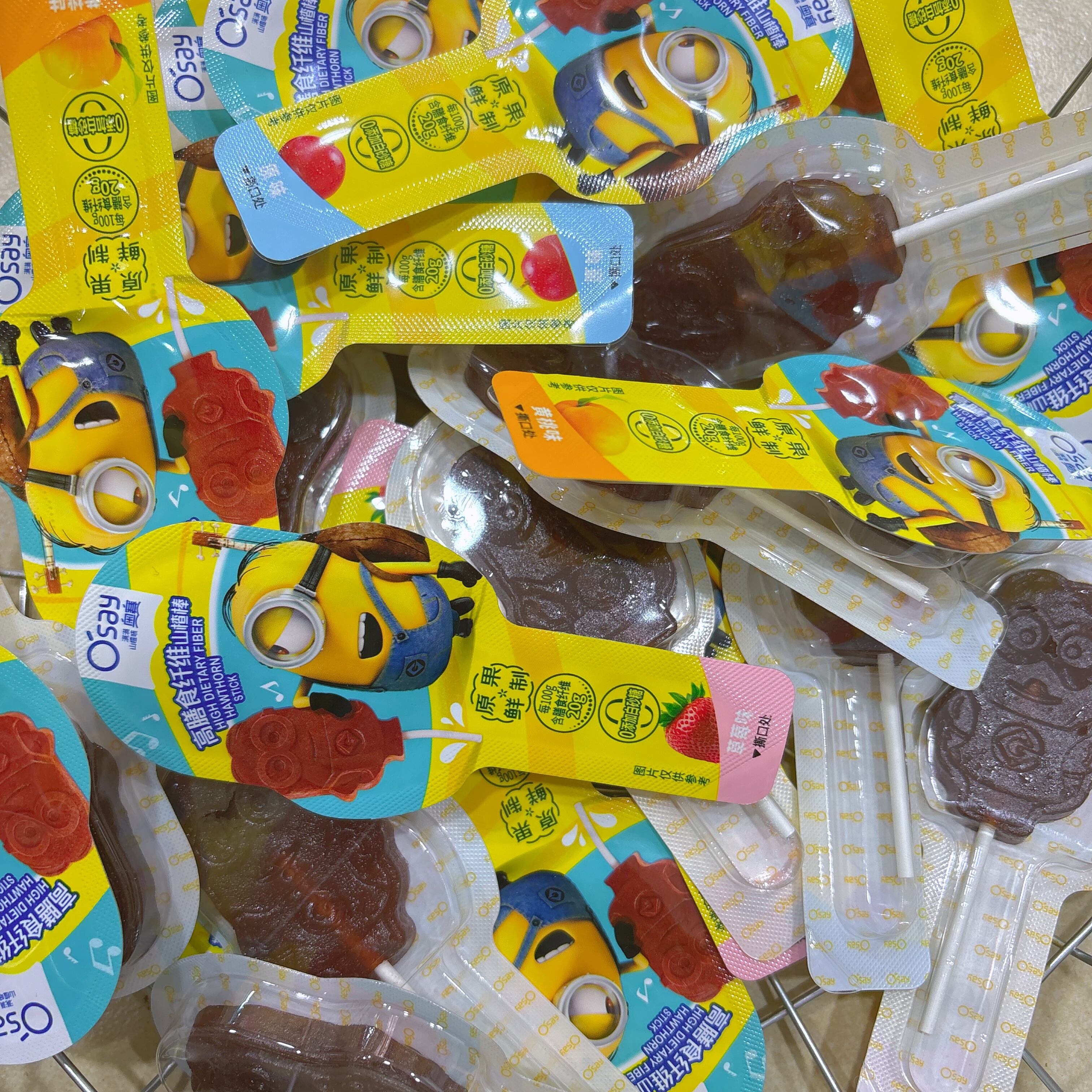 山楂零食分装奥赛 高膳食纤维山楂棒果糕类蜜饯