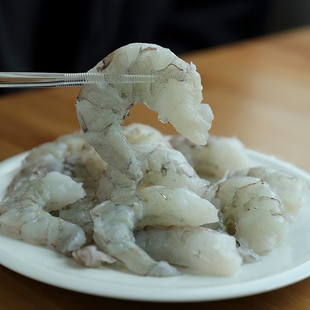 下厨房虾仁青虾鲜冻大虾仁薄冰手工去虾线低脂高蛋白