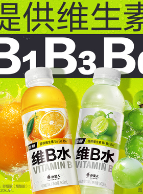 外星人维B水柑橘味青提味组合装4瓶s