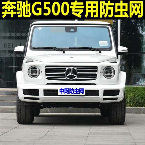 适用于23奔驰G500/350汽车水箱防虫网大G中网防蚊网罩中网格栅