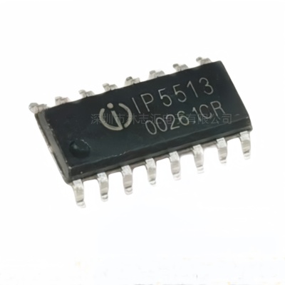全新 IP5513_EN_LED IP5513 贴片SOP-16 内置MCU 充电仓芯片