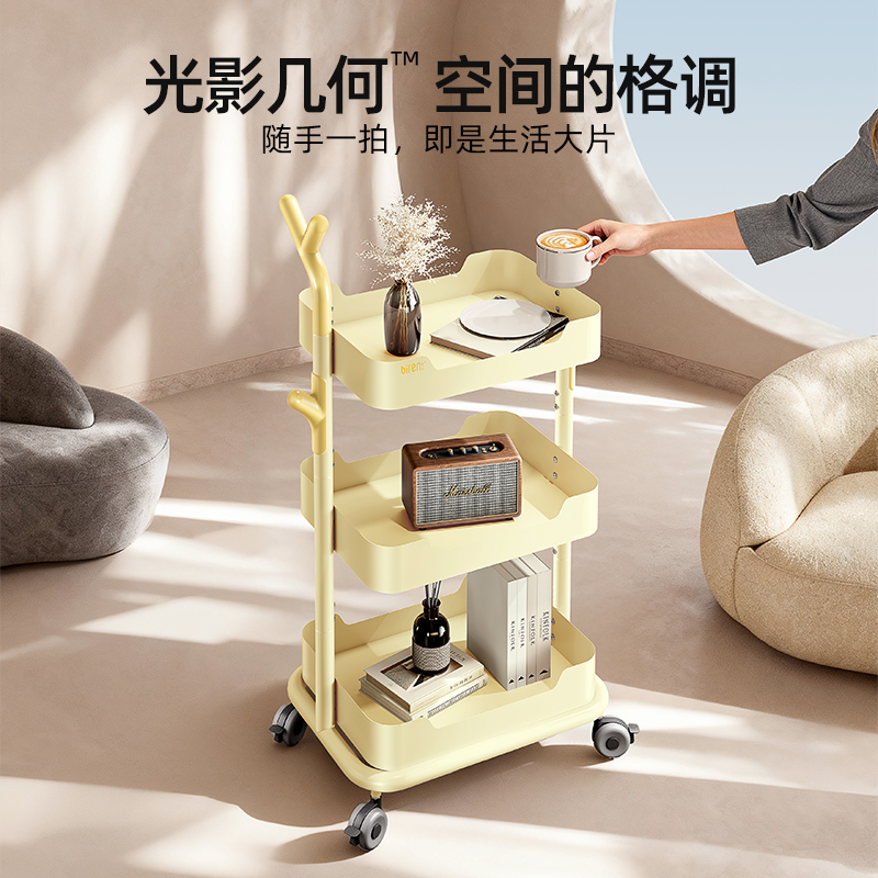 比人高级零食收纳箱高颜值小推车