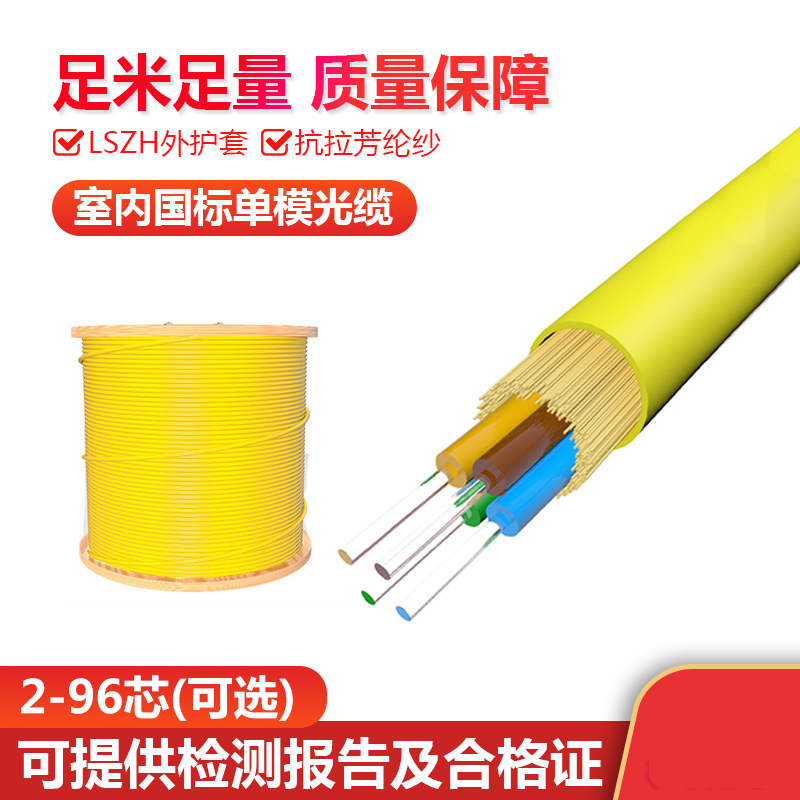 正通飞达室内国标单模光缆12芯