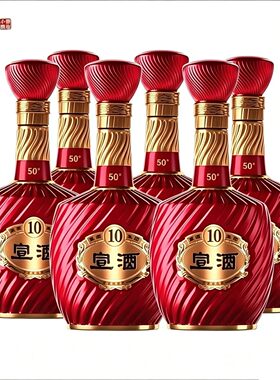 安徽白酒宣酒10年绵柔型42度480ml1瓶 新版宣10 年货送礼酒水