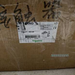 可维修交流接触器LC1F630MD，TeSys F系列，3P