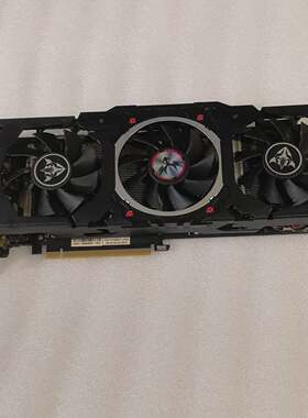 可维修七彩虹 GTX1060 6G 烈焰战神 需要双6P供电
