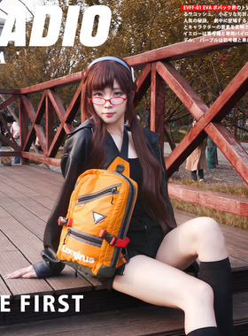 FIREFIRST X RADIO EVA联名单肩包男多功能斜挎包潮牌骑行小背包