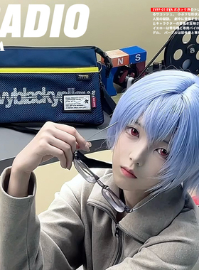 FIREFIRST X RADIO EVA联名斜挎包男初号机轻便背包大容量单肩包