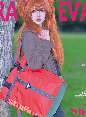 EVA新世纪福音战士联名双肩包男学生背包通勤电脑包多功能书包女