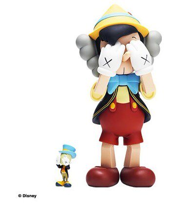 mandkaws OriginalFak潮流玩家匹诺曹 艺术玩偶公仔摆件