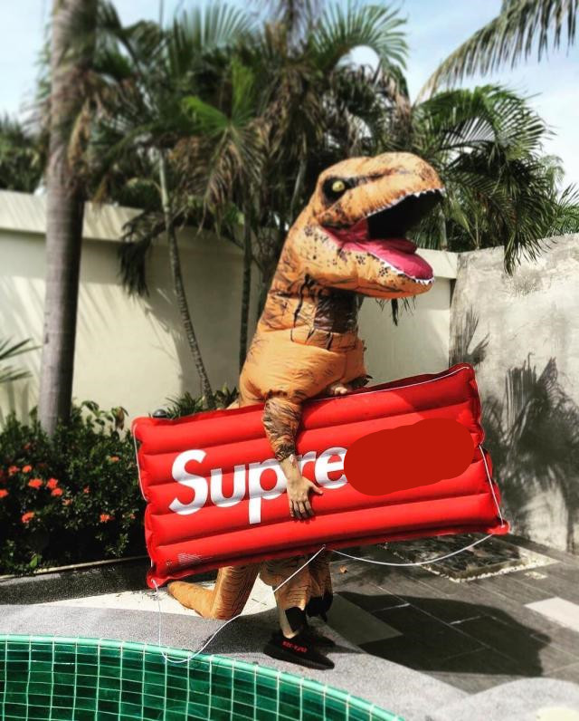 sup水床充气筏子摄影道具