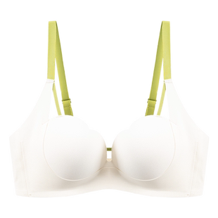 猫人无痕内衣女小胸聚拢显大平胸专用收副乳上托防下垂无钢圈文胸