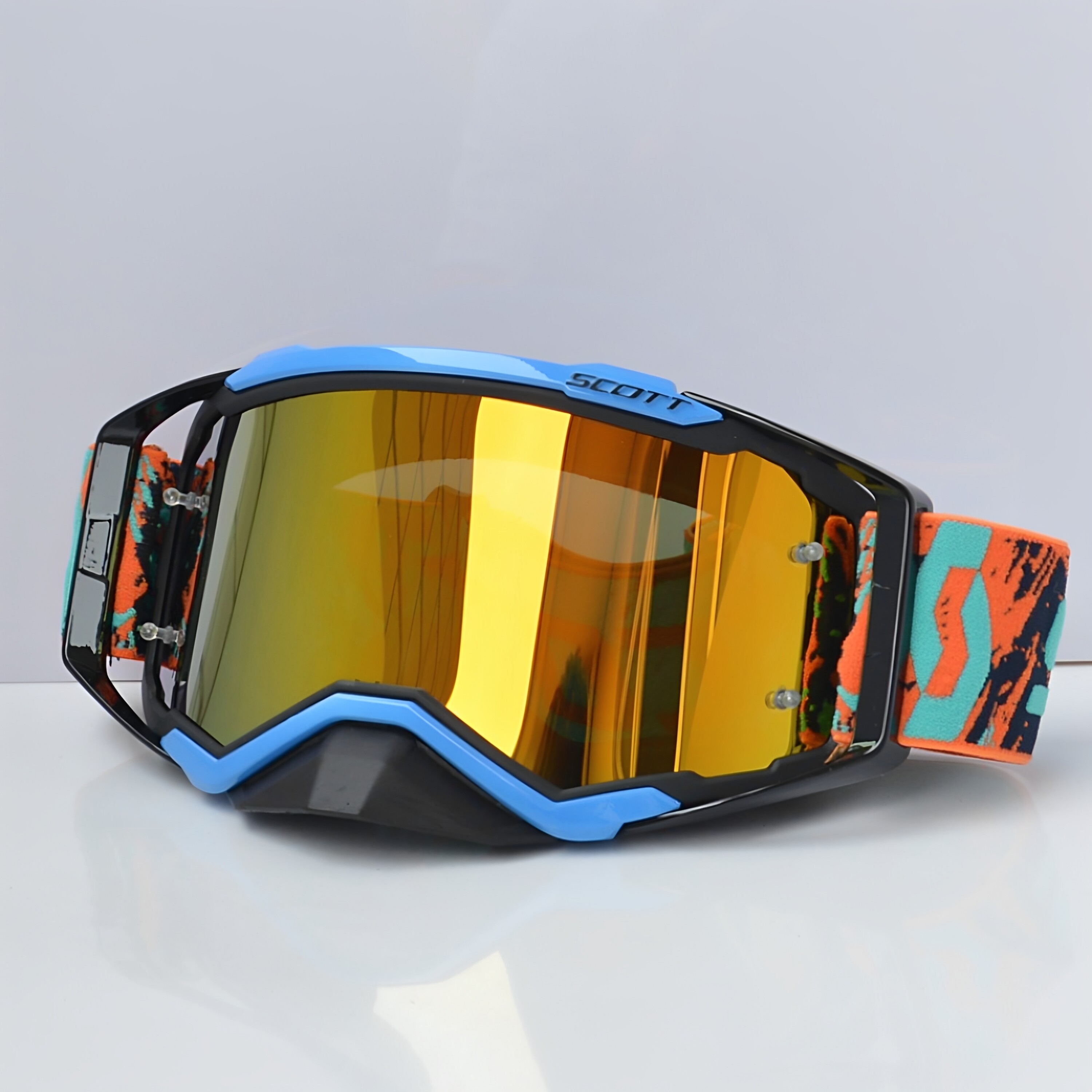 SCOTT斯科特摩托车眼镜哈雷风镜越野骑行机车防风沙头盔护目镜