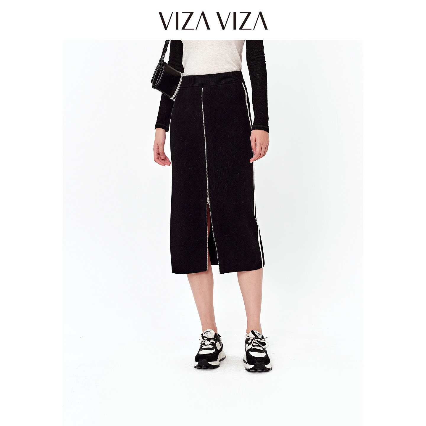 VIZAVIZA商务通勤半身裙