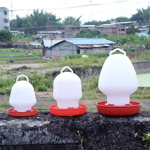 大号鸡饮水器家禽自动加水器水壶水槽食槽料桶水桶鸭鹅鸽子喂水器