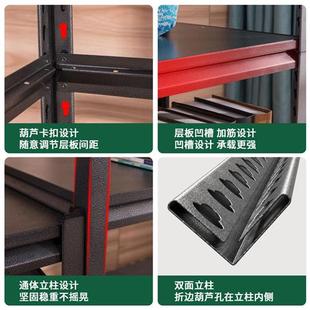 仓储置物架仓库多层展示架家用阳台地下室车库杂物重型货架铁架子