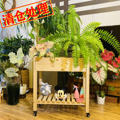 阳台花箱实木楼顶种植箱户外花箱